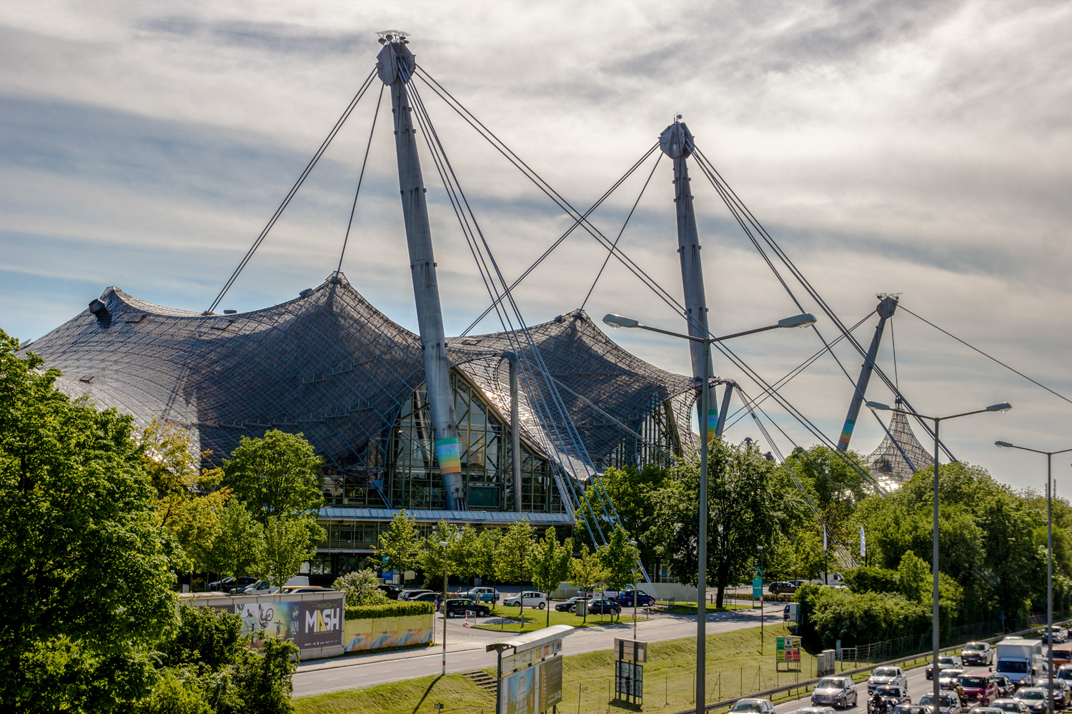 Olympiastadion München Handrugan