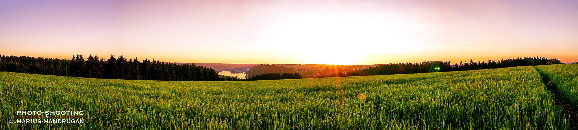 Panorama von Passau