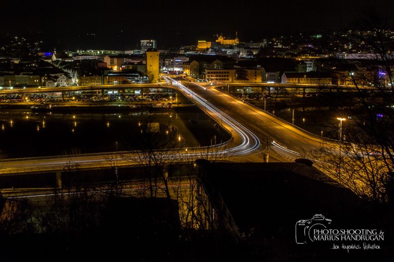 Schanzlbrücke Passau Langzeitbelichtung